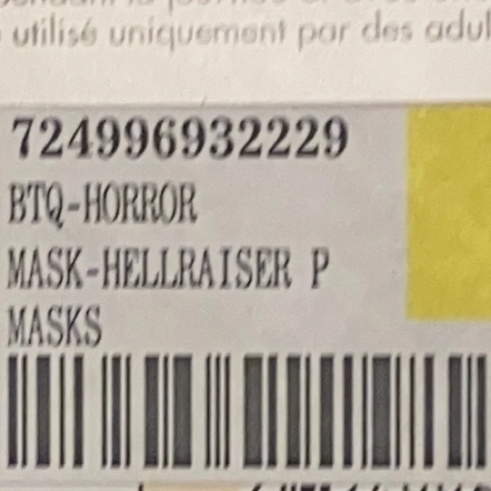 LAST ONE!! HellRaiser Mask + 2 Evil Jester 🚗decals NIP